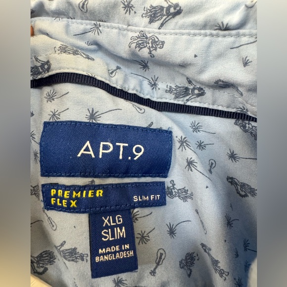 Hawaiian hula girl button up shirt size XL - Picture 2 of 3